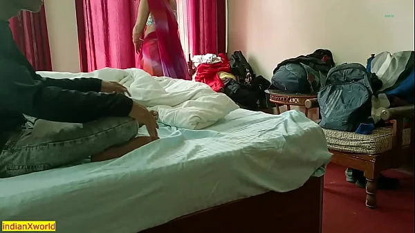 Hindi maid fucking with teen boy! Real sex